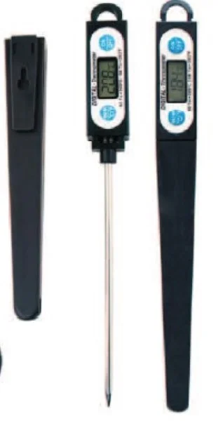 Digitale thermometer met sonde 120m -50°C tot +200° L200xB20mm