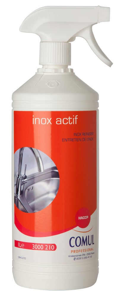 Inox actif met sprayer 1l