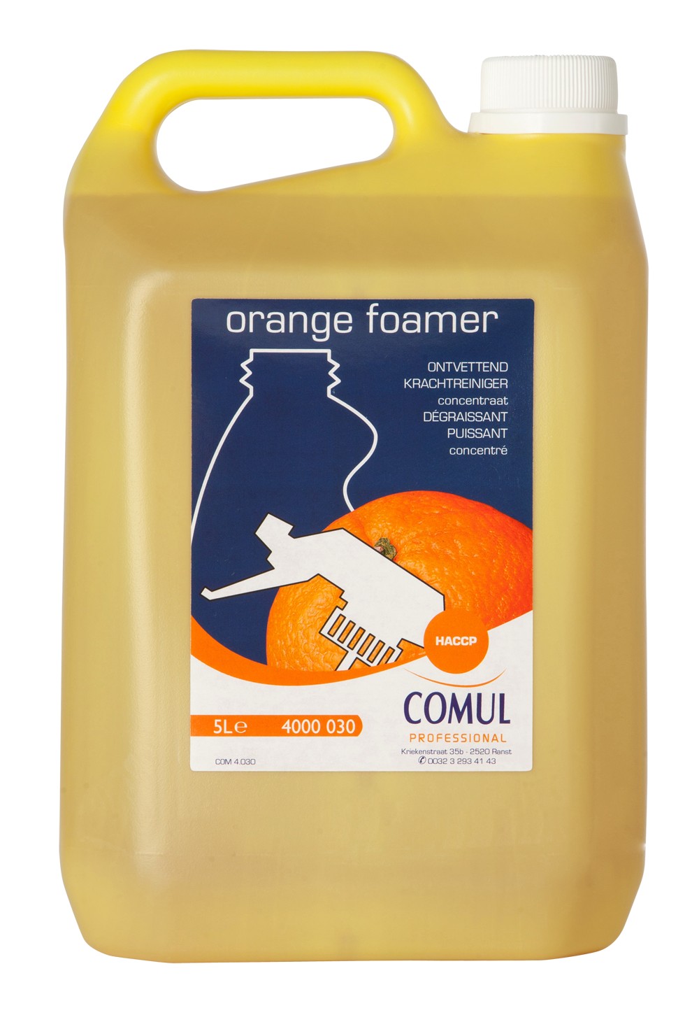 Orange cleaner foamer 5l c