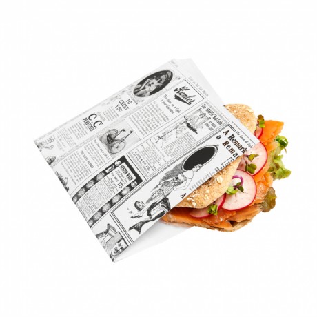 Sac.Hamburger Times Ouvert 2 Co.10X500P