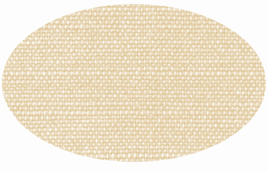 Ovalen linnen zand 16x24cm 500 stuks