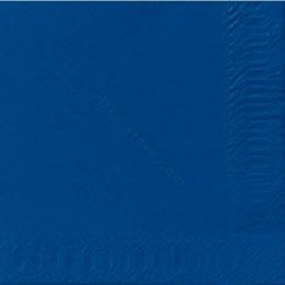 Servetten donkerblauw 24×24 2ply 8x300st