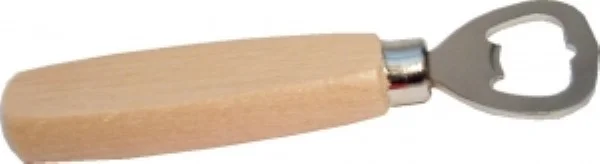 Flesopener met houten greep L140mm