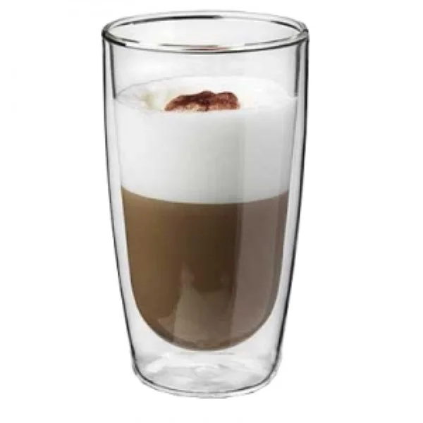Papillon Café latte dubbelwandig glas D77xH140mm 350ml
