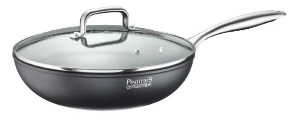 Pintinox stone 1 wok avec couvercle D280xH95mm