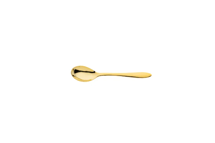 Gioia Gold 18/10 thee/koffielepel 13,2 cm