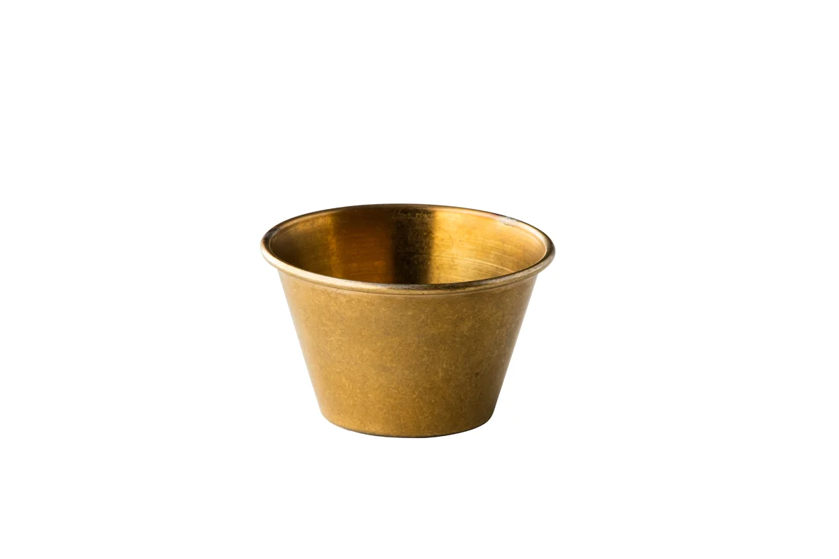 RVS Ramekin goud Ø8,2 cm 150 ml