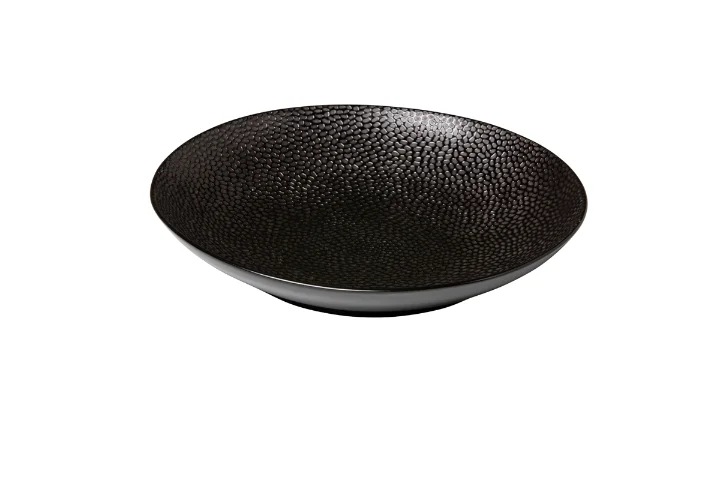 Coupe pastabord Honeycomb Black 25,5 cm
