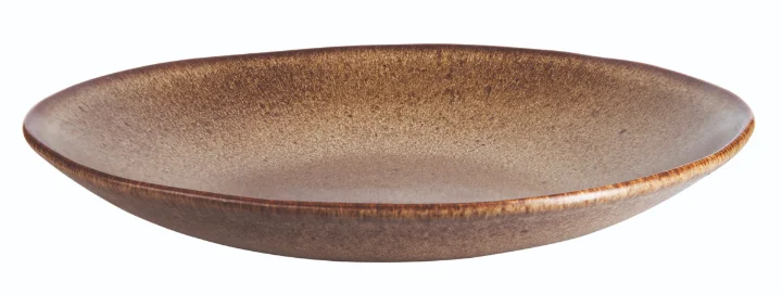 Q Authentic Stone Brown coupebord diep 26,5 cm