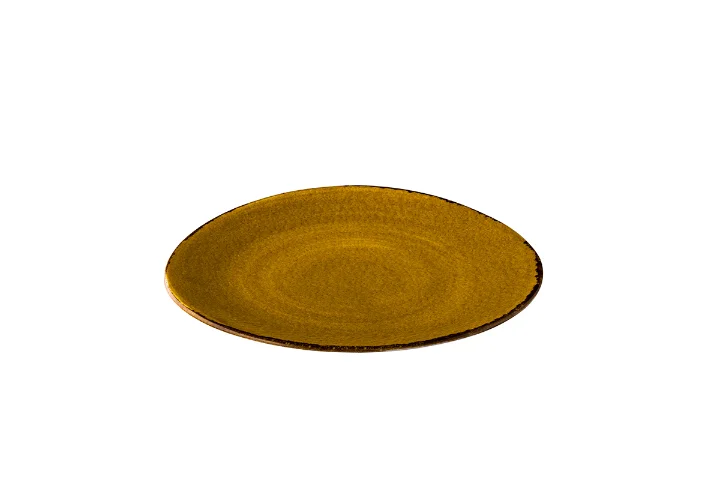 Jersey bord driehoek geel 17 cm