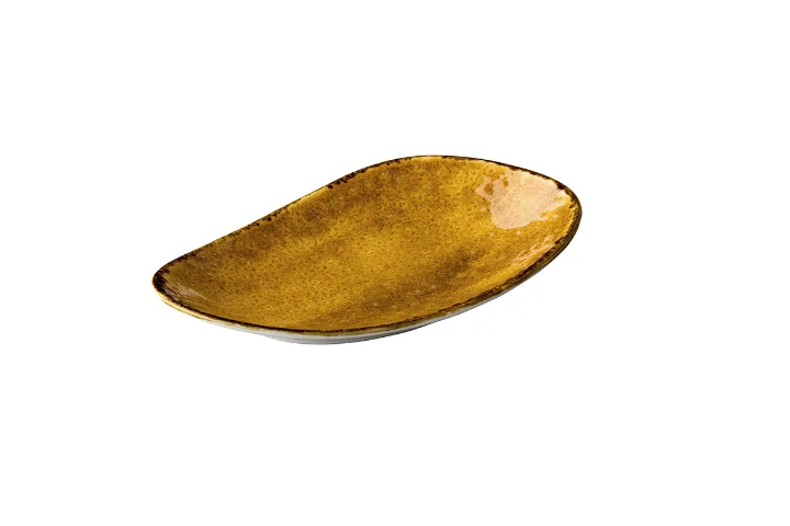 Jersey rechthoekig bord geel 20,5 cm