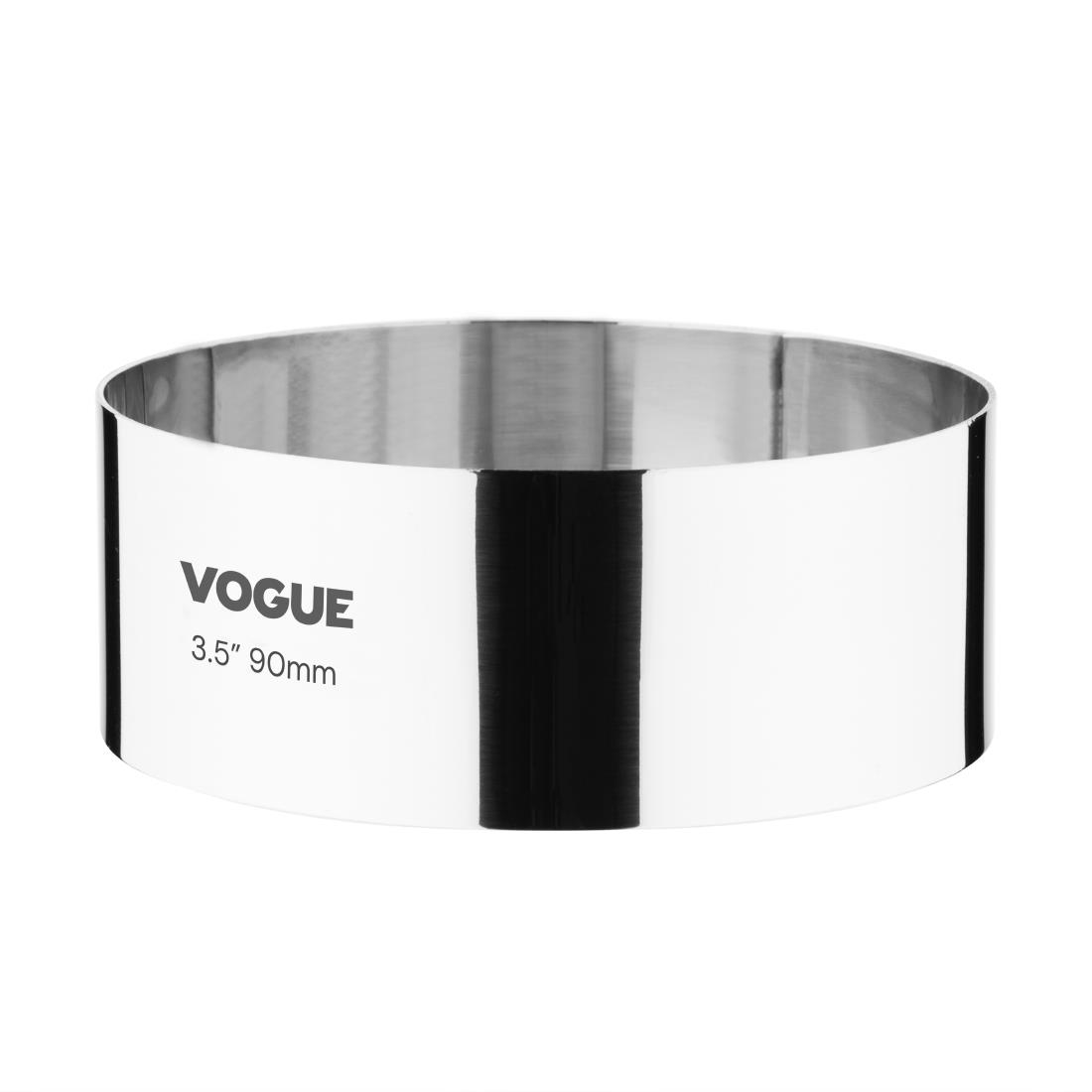 Vogue ronde moussering 3,5 x 9cm