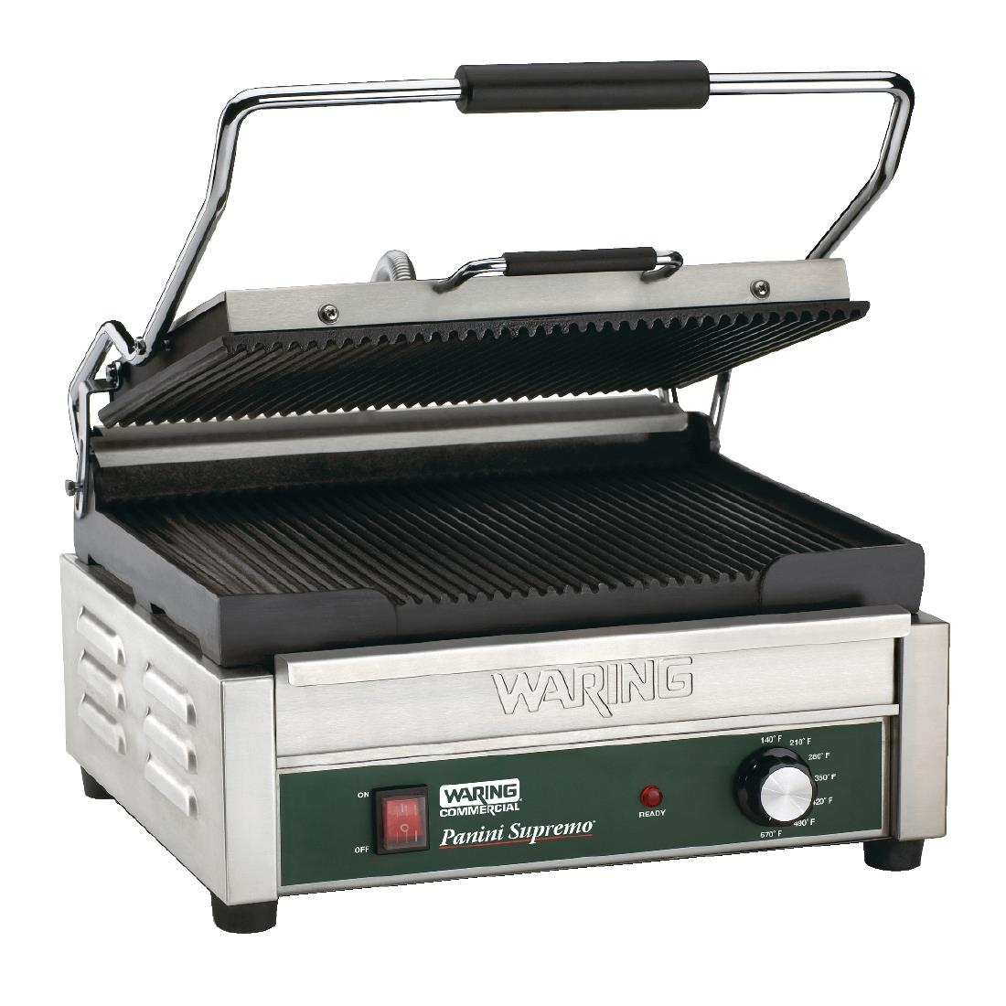 Waring dubbele paninigrill – groef/groef