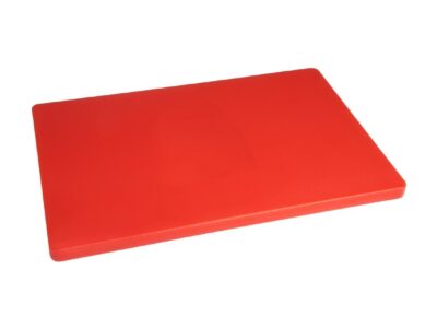 Hygiplas LDPE extra dikke snijplank rood 600x450x20mm