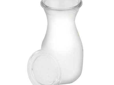 APS glazen flessen met deksel (6 stuks)