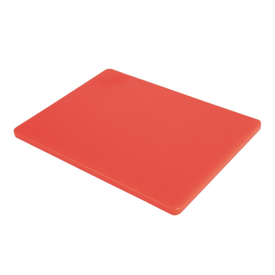 Hygiplas LDPE snijplank rood 30,5×22,9×1,2cm
