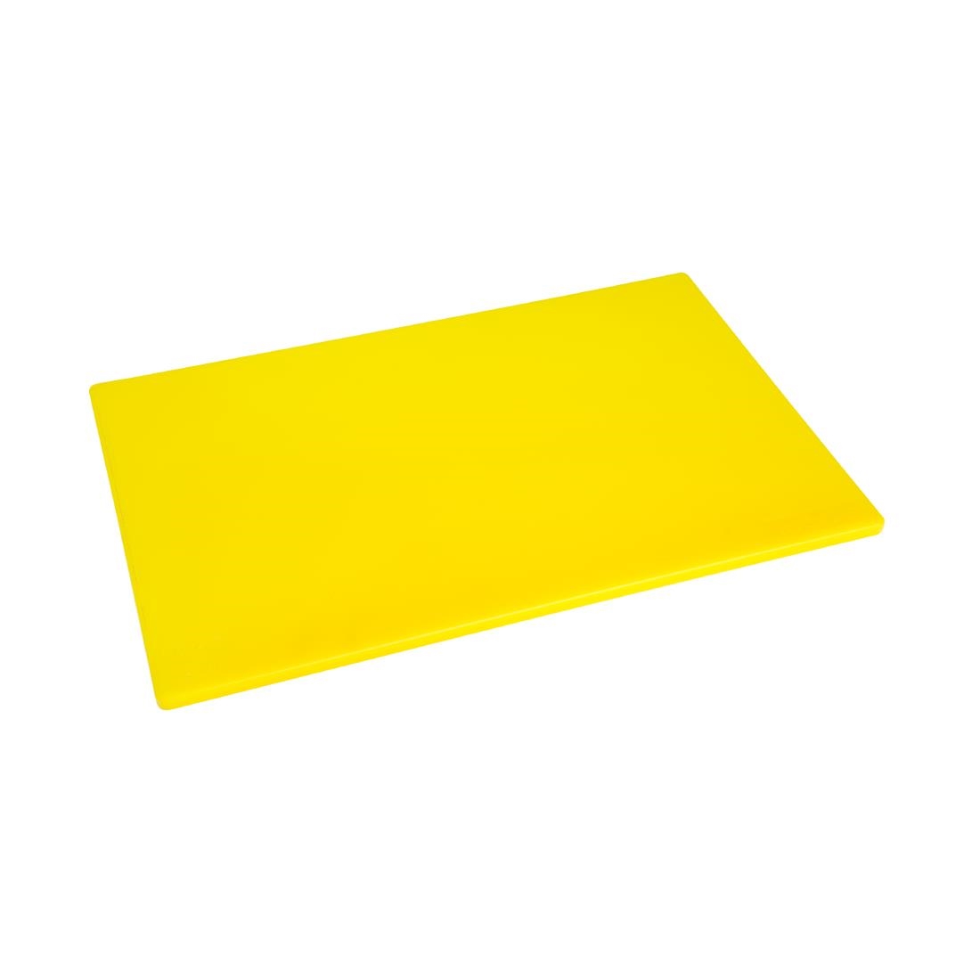 Hygiplas antibacteriële LDPE snijplank geel 450x300x10mm